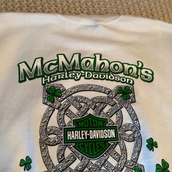 Harley-Davidson Crewneck Sweatshirt – White – XXL - Picture 10 of 11